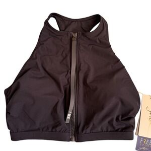 Gottex Free Sport Women's Standard Ultimate Wave High Neck Bikini Top Black 10